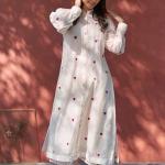 Pure Cambric Cotton Top and Bottom Set – Comfort and Style in Every Stitch