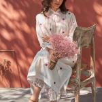 Pure Cambric Cotton Top and Bottom Set – Comfort and Style in Every Stitch