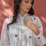 Pure Cambric Cotton Top and Bottom Set – Comfort and Style in Every Stitch