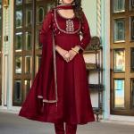 Graceful Vichitra Silk Salwar Suit Set for Women – Elegant Ethnic Wear